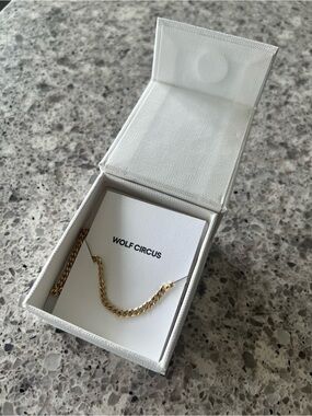 Wolf Circus 14K Plated Gold Curb Chain Necklace